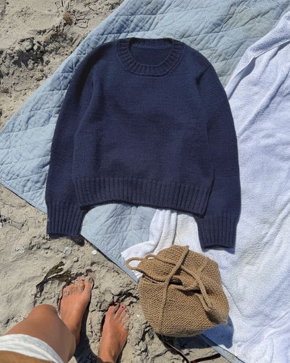 Maglione Vega | maglione classico in Double Sunday di Sandnes Garn