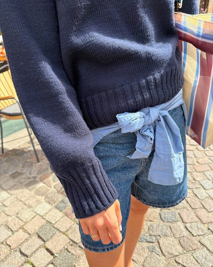 Maglione Vega | maglione classico in Double Sunday di Sandnes Garn