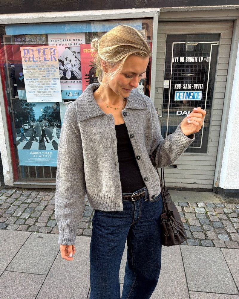 Petra Jacket | elegant warm jacket made from Heavy Merino by Knitting for Olive