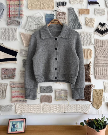 Petra Jacket | elegant warm jacket made from Heavy Merino by Knitting for Olive