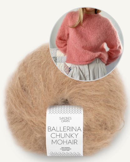 Plain Yoke Sweater | Schlicht, leicht und flauschig auch für Anfänger