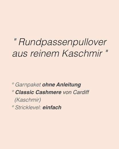 Plain Yoke Sweater Cashmere | schlicht und weich aus Classic Cashmere von Cardiff