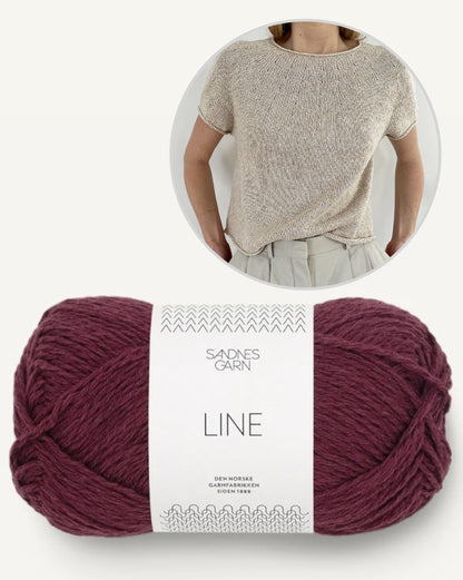 Plain Yoke Tee 20 |  aus Line auch für Anfänger
