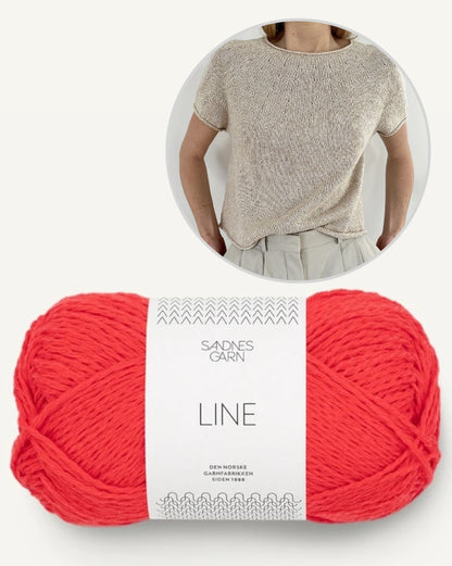 Plain Yoke Tee 20 |  aus Line auch für Anfänger