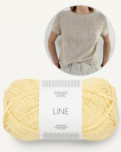 Plain Yoke Tee 20 |  aus Line auch für Anfänger