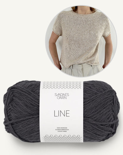 Plain Yoke Tee 20 |  aus Line auch für Anfänger