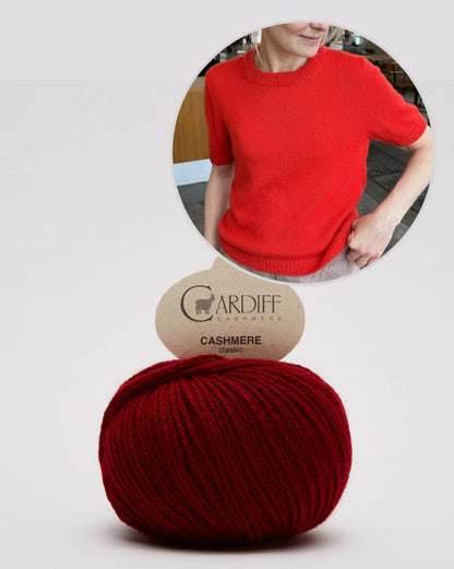 Poppy Tee | fantastisch weiches Shirt mit Classic Cashmere von Cardiff