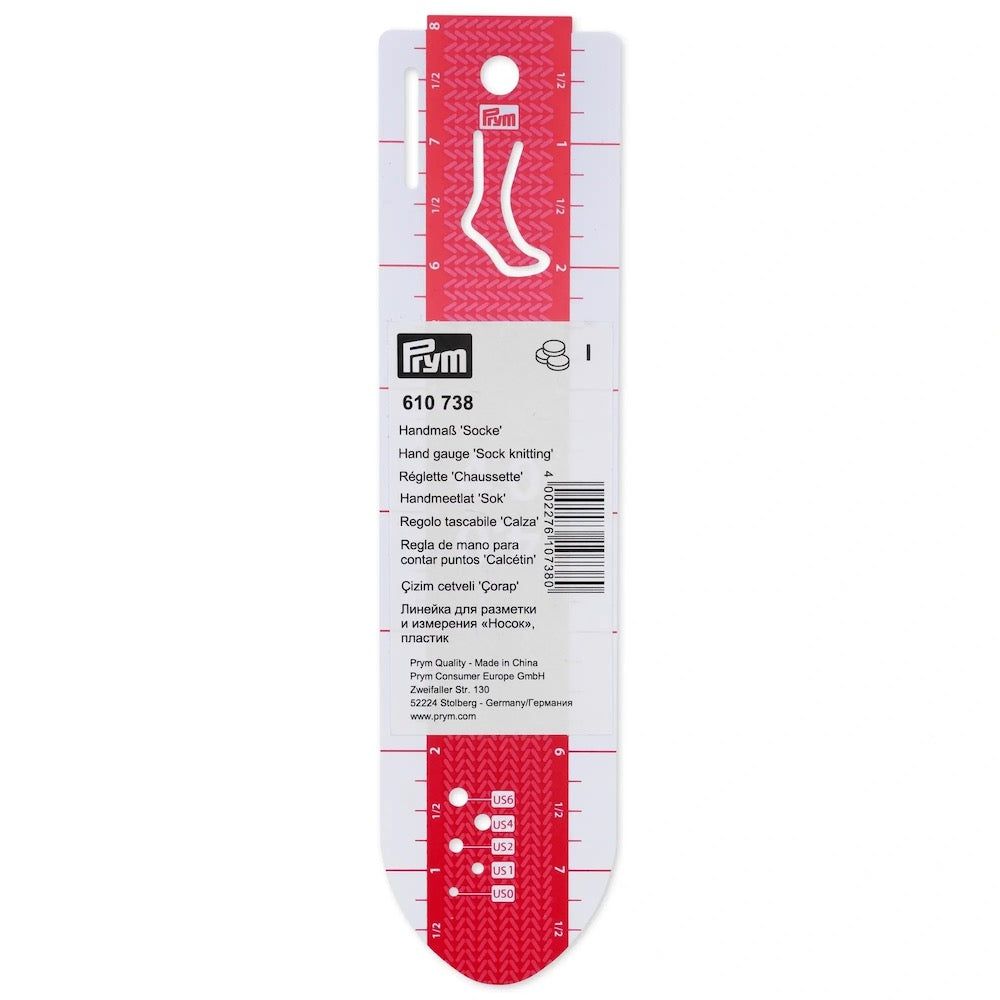 Prym, Handmaß Socke, mit Verpackung