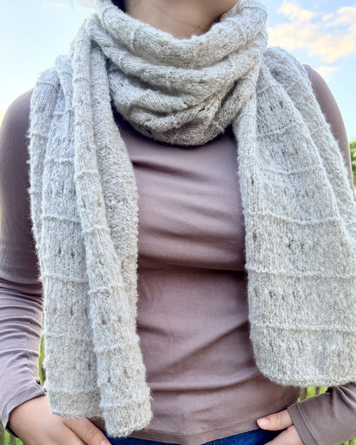Cirrus Wrap von Rabea von gute-garne mit Cashmere Kumula von Gepard Garn 5