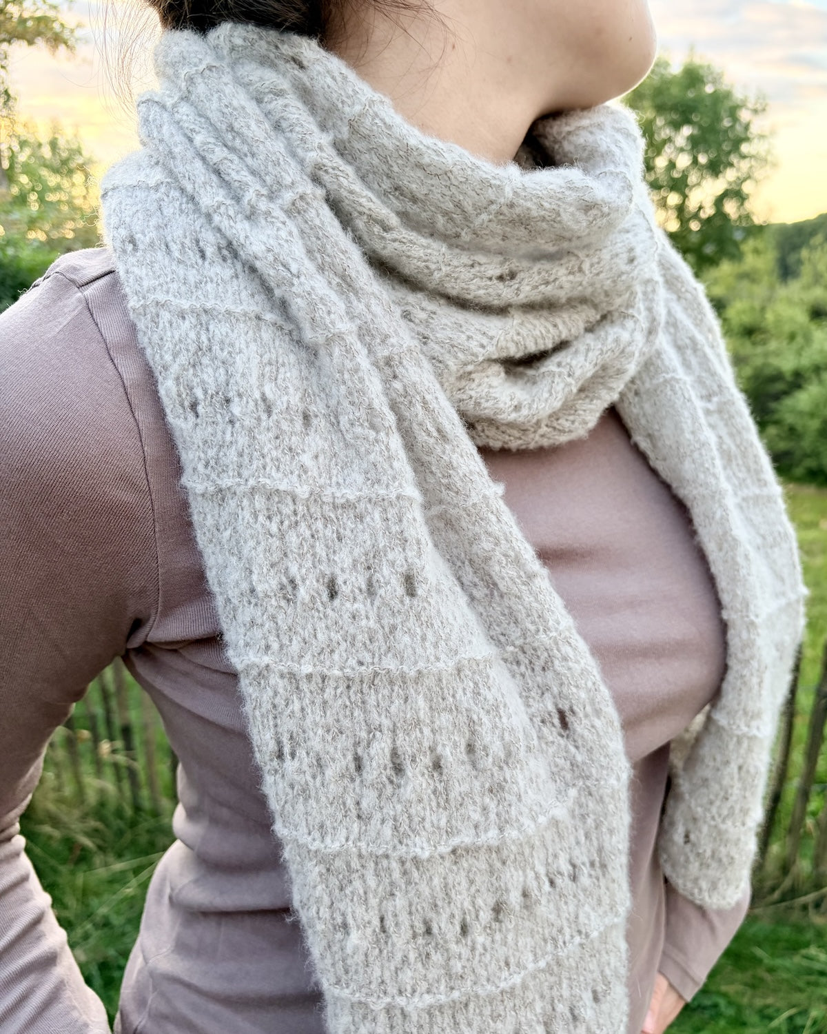 Cirrus Wrap von Rabea von gute-garne mit Cashmere Kumula von Gepard Garn 6