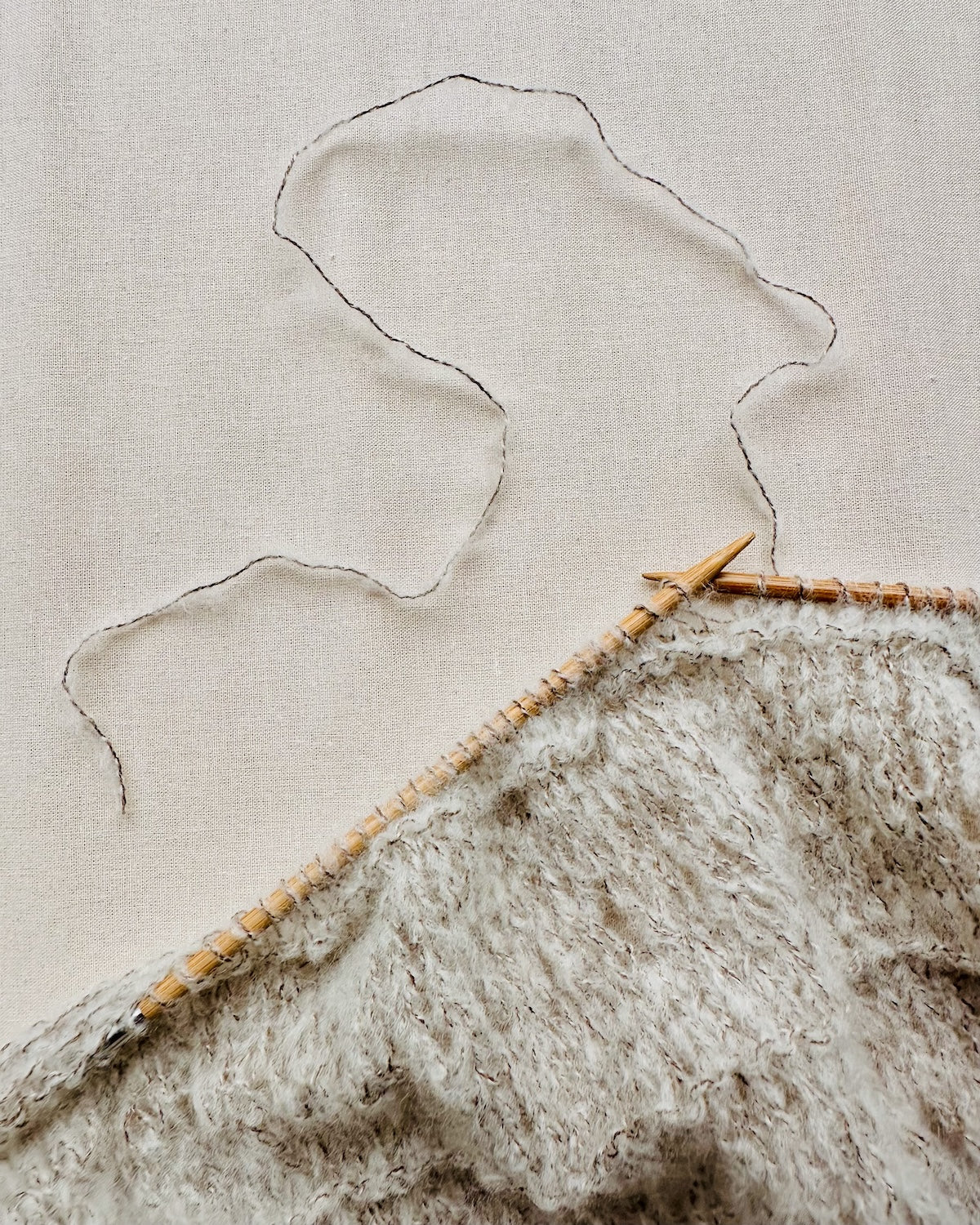 Cirrus Wrap von Rabea von gute-garne mit Cashmere Kumula von Gepard Garn 7