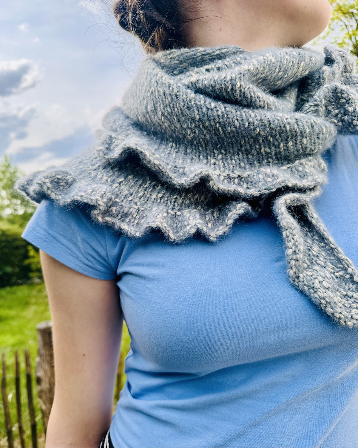 Ruffle Shawl (PDF) - Anleitung