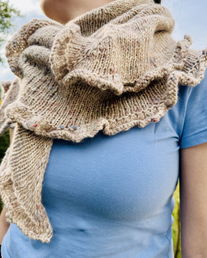 Ruffle Shawl (PDF) - Anleitung