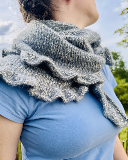 Ruffle Shawl (PDF) - Anleitung