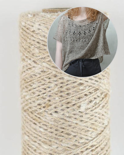 Ranunculus Shirt von Midori Hirose mit Tussah Tweed von BC Garn 5