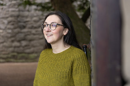 Ariundle Sweater | Delicate cable pattern from Fleece Bluefaced DK by West Yorkshire Spinners