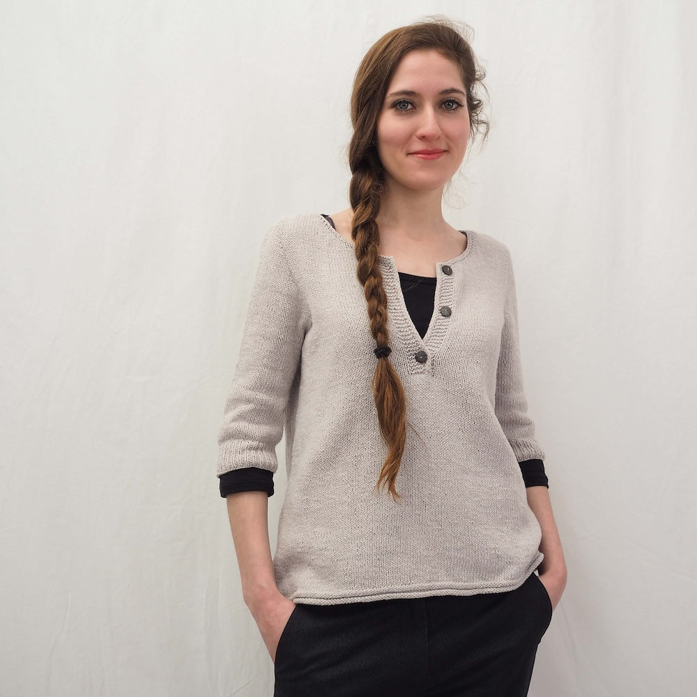 Regina Moessmerl Yoki Sweater mit Allino von BC Garn 6