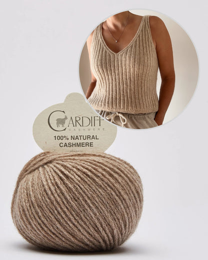Caidree Remi Camisole mit Cashmere Classic von Cardiff 8