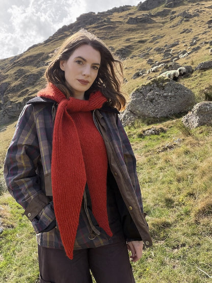 Briar Hood | romantiline kapuutsiga sall Biches & Bûchesi lõngadest Le Lambswool ja Le Petit Silk & Mohair