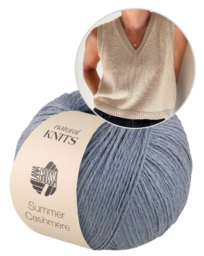 Ria Shirt von Caidree mit Summer Cashmere von Lana Grossa 11