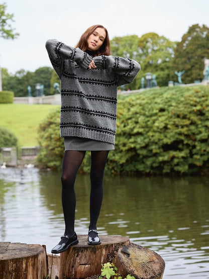 Ridge Sweater Man | beautiful stripes from Atlas by Sandnes Garn