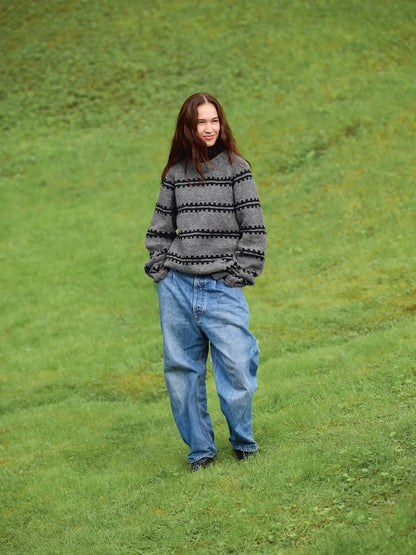 Ridge Sweater Man | beautiful stripes from Atlas by Sandnes Garn