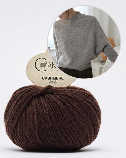 Robin Sweater | elegant cashmere sweater made from Classic Cashmere by Cardiff