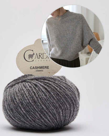 Robin Sweater | elegant cashmere sweater made from Classic Cashmere by Cardiff