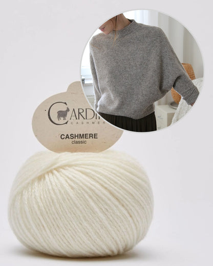 Robin Sweater | elegant cashmere sweater made from Classic Cashmere by Cardiff