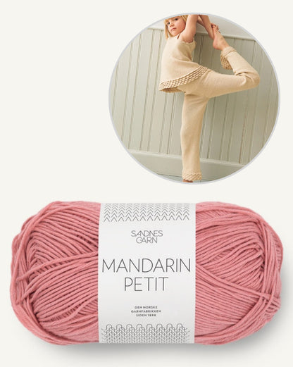 Roselyn Set Junior | fantastic ruffles from Mandarin Petit by Sandnes Garn