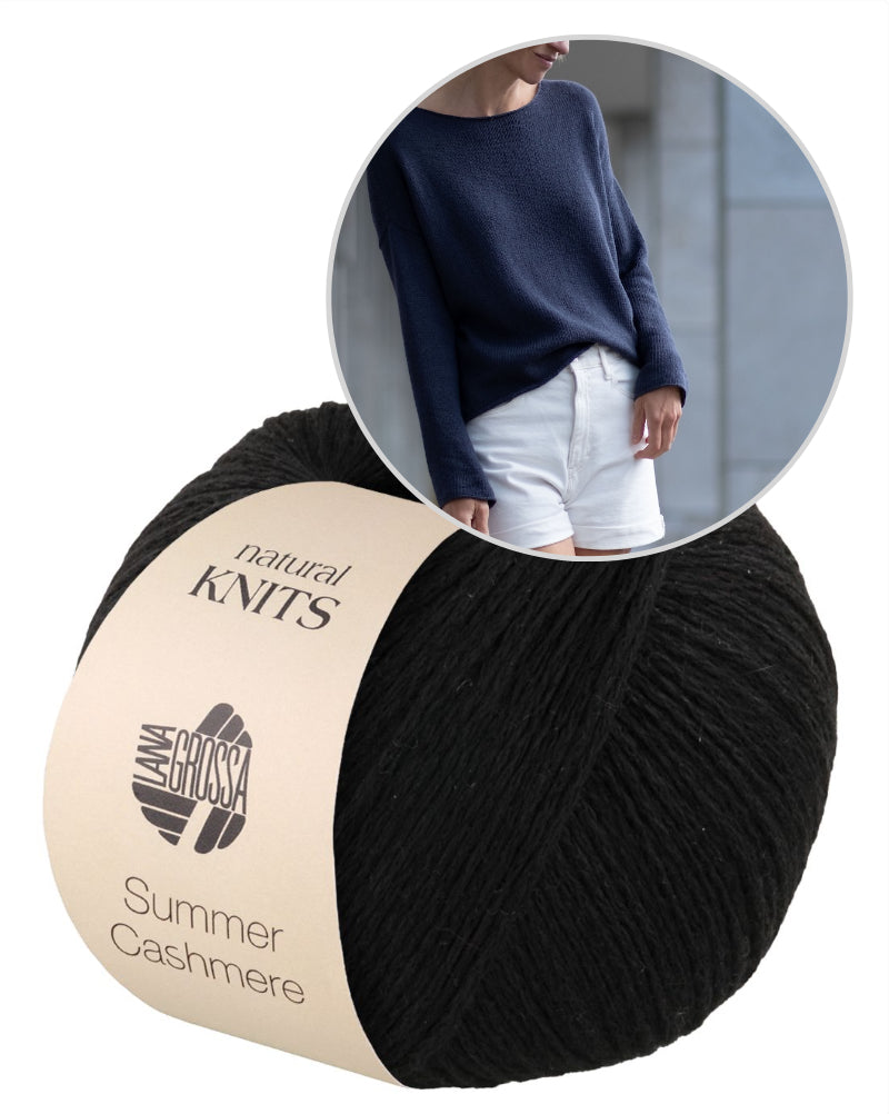 Sabai Sweater von Paula-m mit Summer Cashmere von Lana Grossa 16
