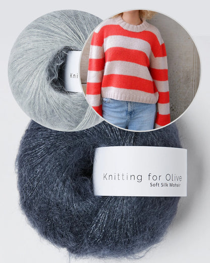 Knitting for Olive Sally Sweater Summer mit Soft Silk Mohair von Knitting for Olive 15