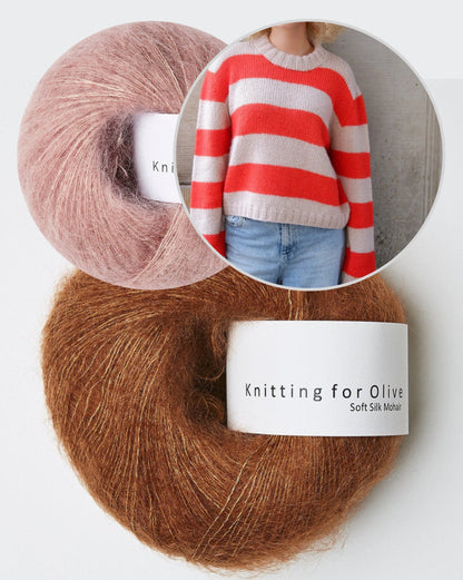 Knitting for Olive Sally Sweater Summer mit Soft Silk Mohair von Knitting for Olive 18