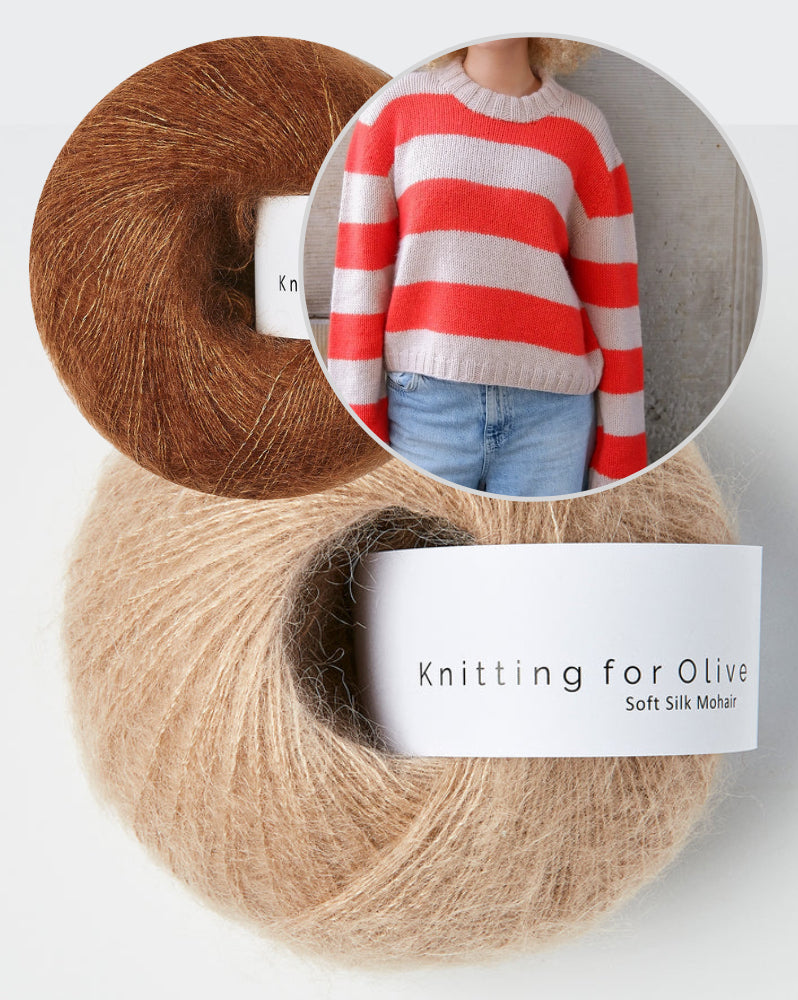 Knitting for Olive Sally Sweater Summer mit Soft Silk Mohair von Knitting for Olive 20