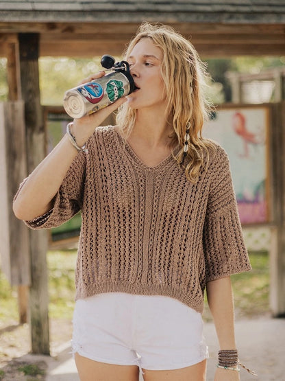April Blouse | beachy shirt from Mandarin Petit by Sandnes Garn