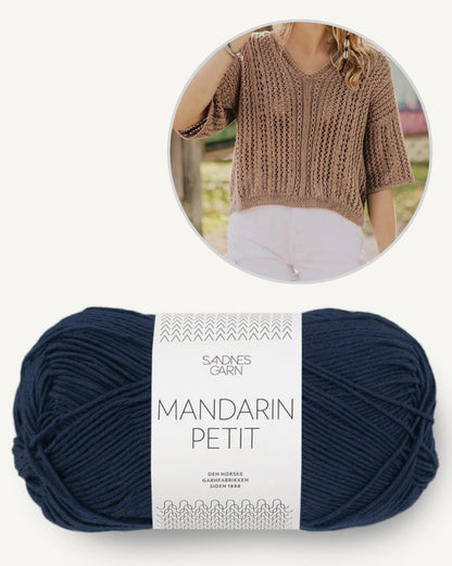 April Blouse | beachy shirt from Mandarin Petit by Sandnes Garn