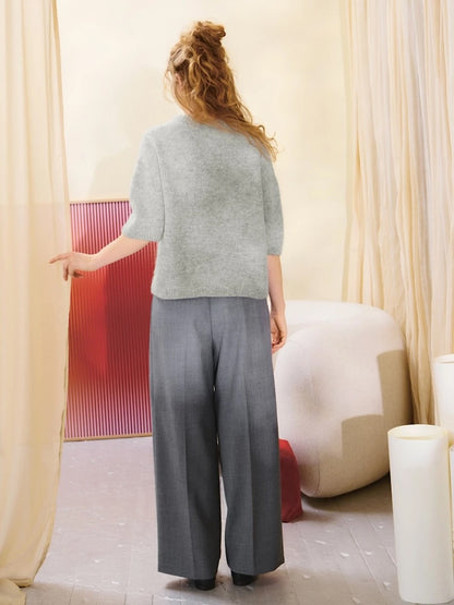 Ivy Shirt Merino | T-shirt de rêve en Sunday et Tynn Silk Mohair de Sandnes Garn
