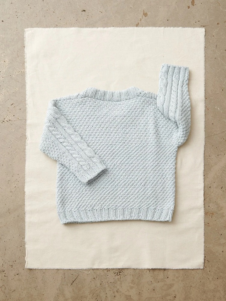 Sandnes Kollektion 2505 Sommerbaby Caspian Sweater Baby mit Duo von Sandnes Garn 2