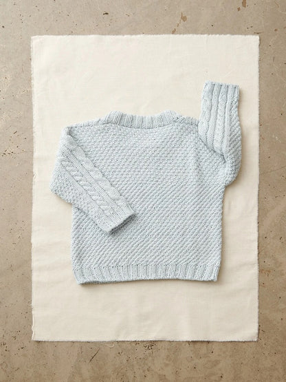 Sandnes Kollektion 2505 Sommerbaby Caspian Sweater Baby mit Duo von Sandnes Garn 2