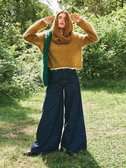 Rookie Sweater | super nem i Ballerina Chunky Mohair - 2507 DIY