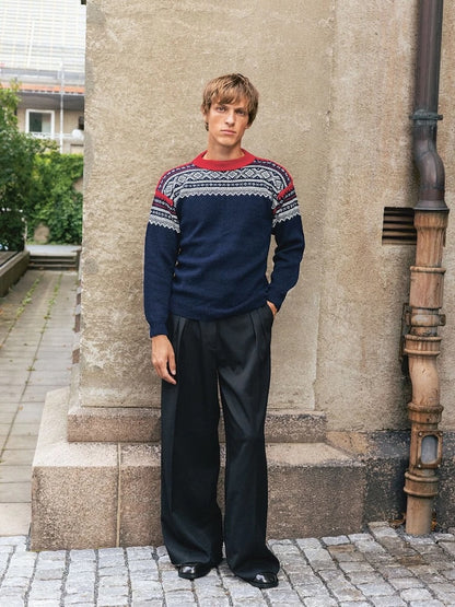 Marius Men's Sweater | Undeniably beautiful from Tynn Peer Gynt by Sandnes Garn