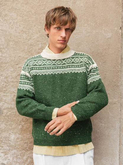 Marius Men's Sweater | Undeniably beautiful from Tynn Peer Gynt by Sandnes Garn