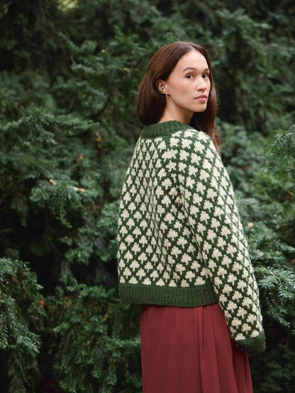 Christmas Tree Sweater | hyggelig julet i Fritidsgarn fra Sandnes Garn