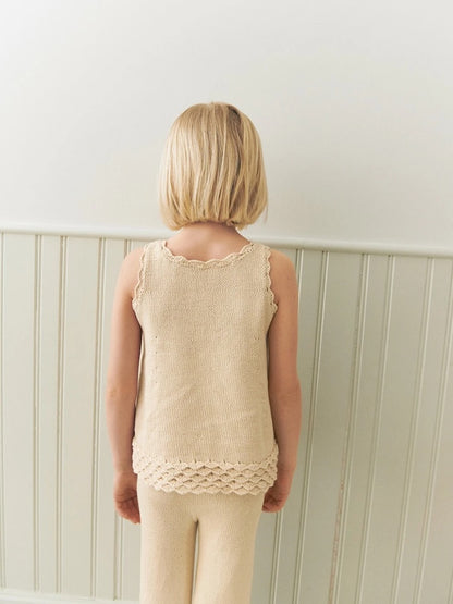 Roselyn Set Junior | fantastic ruffles from Mandarin Petit by Sandnes Garn