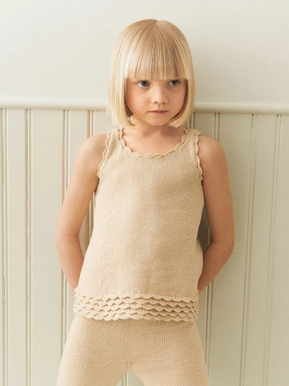 Roselyn Set Junior | fantastic ruffles from Mandarin Petit by Sandnes Garn