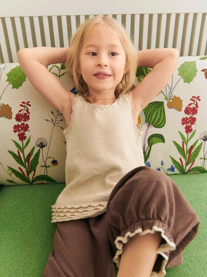 Roselyn Set Junior | fantastic ruffles from Mandarin Petit by Sandnes Garn