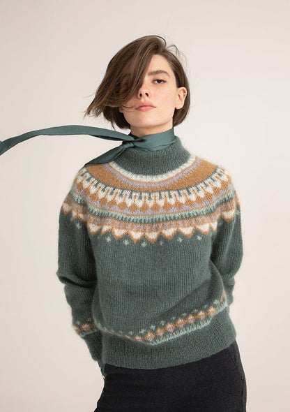 Sandnes, Grönland Sweater, Farbe: olive, 2
