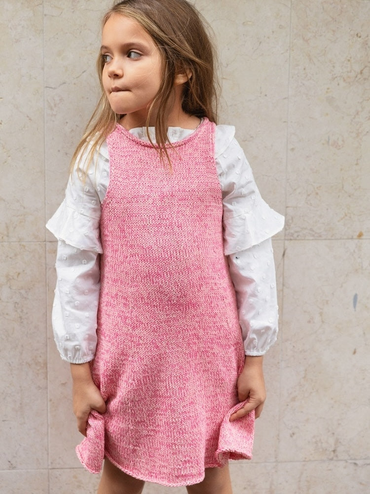 Sandnes Kollektion 2405 Minnie Dress Junior aus Mandarin Petit und Tynn Line 3