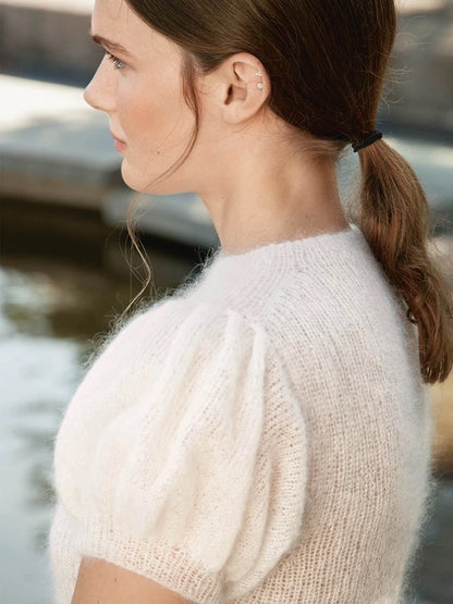 Lucia Shirt | verführerisch weich aus Tynn Silk Mohair von Sandnes Garn