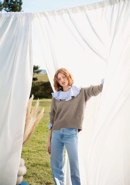 Mia Sweater Double Sunday | klassich eleganter Pullover für jeden Tag